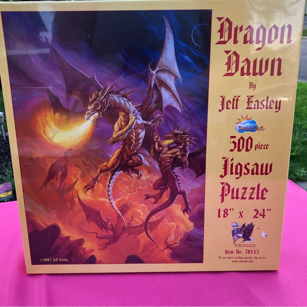 Brand New Dragon Dawn 500 piece puzzle
